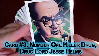 Drug Wars Trading Cards: Card #3: Number One Killer Drug, Drug Lord Jesse Helms (Eclipse Comics)