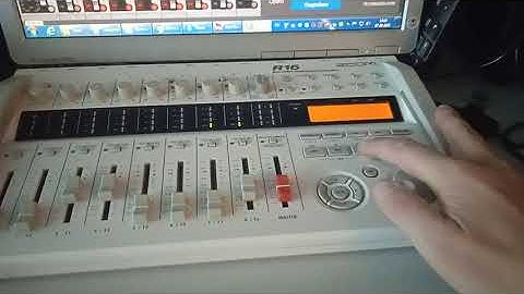 zoom r16 mackie control