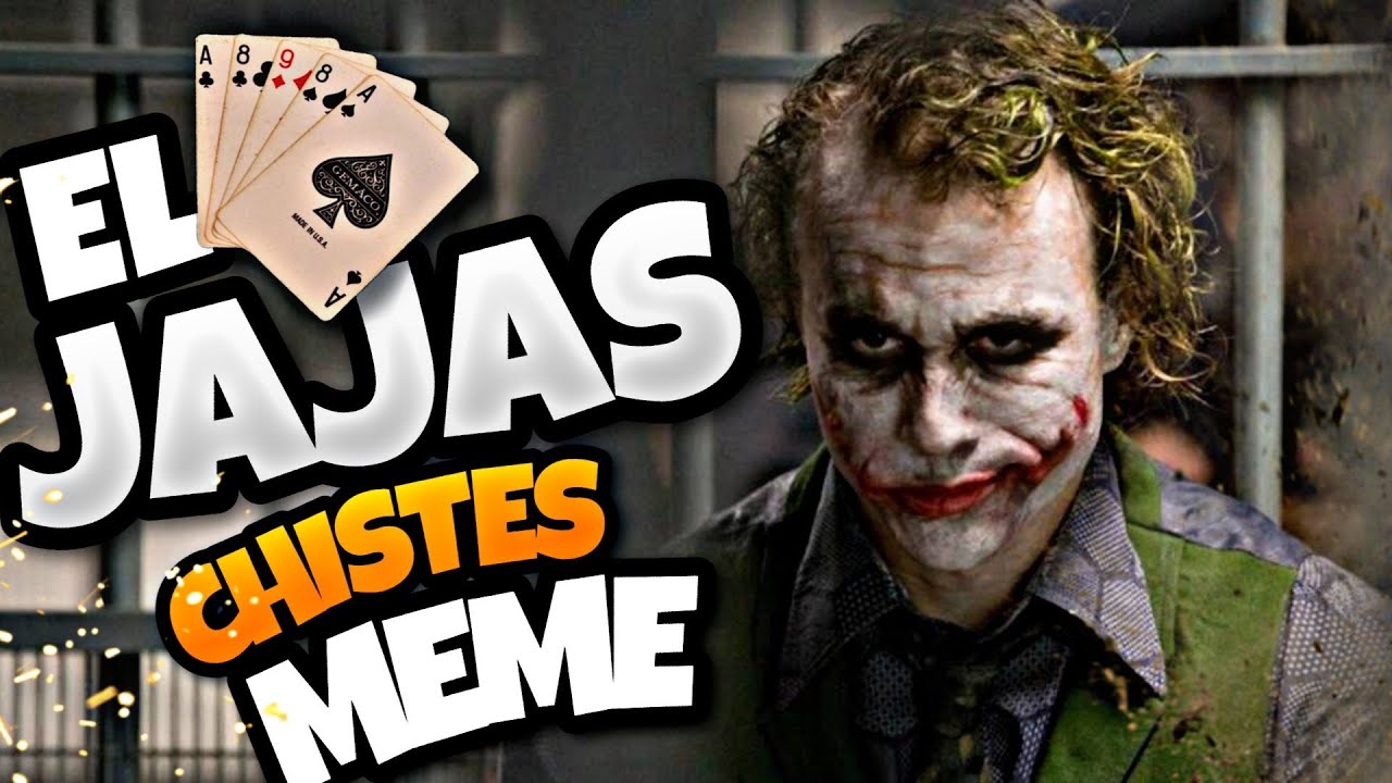 JOKER El Jajas MEME contando Chistes de DC COMICS - YouTube