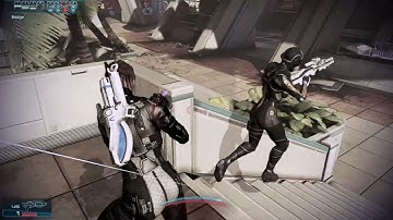 Mass Effect 3 multiplayer asari huntress infiltrator bronze solo