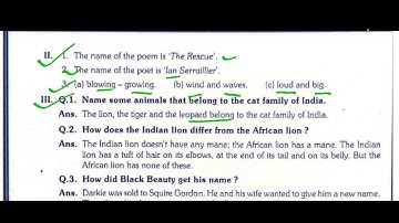 assignment-2 || English || std-6 || new lernwell book