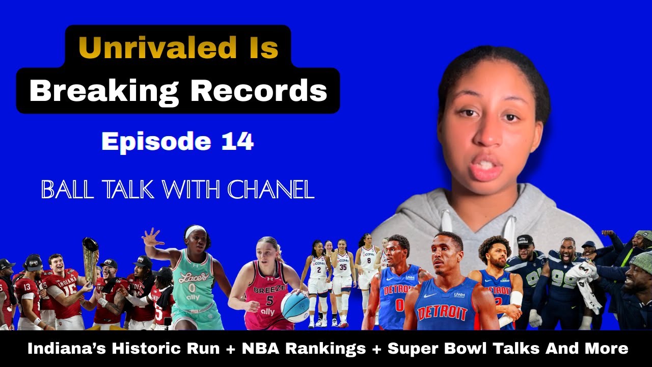 Indiana's Historic Run, Unrivaled Breaking Records, NBA Breaking News & More | Ball Talk with Chanel