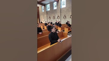 Hymn sung every morning in Latin. Join Insiders Club in description: 3 dots ↑ or