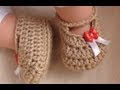Posh Crochet Baby Booties Newborn to 12 Month Old Sizes YouTube