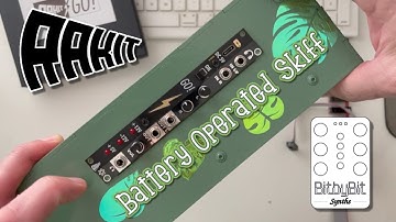 Rakit GO! Meets BitByBit Skiffy42 | Battery-Operated Eurorack | Bioelectric Skiff Project