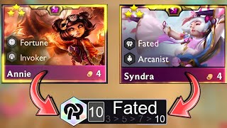 Fated Duo: 10 Fated Annie & Syndra 3 star  tft set 11