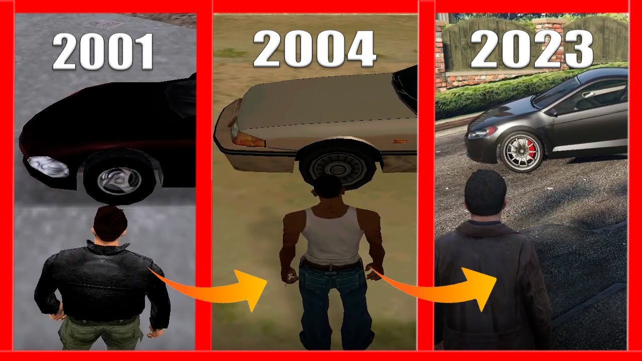 Evolution of Tires in GTA Games! (2001 - 2023)
