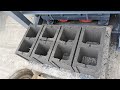 super performance QT4-26 semi automatic concrete bricks block machine with one button start function