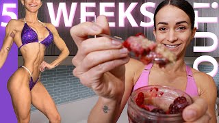 IFBB Pro Full Day Of Eating | High Protein-Vegan | 5 WEEKS OUT! Ep.9
