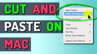 How to Cut and Paste on Mac ...The EASY Way!