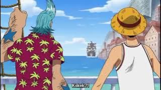 kapal luffy di serang garp