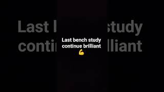 Dialogue Last Bench Student