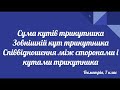 Урок геометрії 7 клас. Сума кутів трикутника. Зовнішній кут трикутника