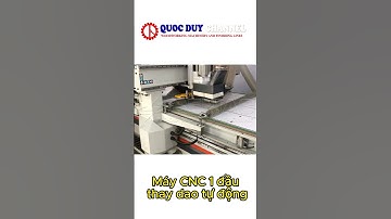 GIA CÔNG CÁNH CỬA TỦ MÁY CNC 1 ĐẦU THAY DAO TỰ ĐỘNG - PRO R1B