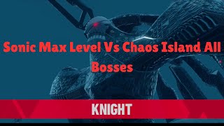 Sonic Frontiers Max Level vs Chaos Island Boss