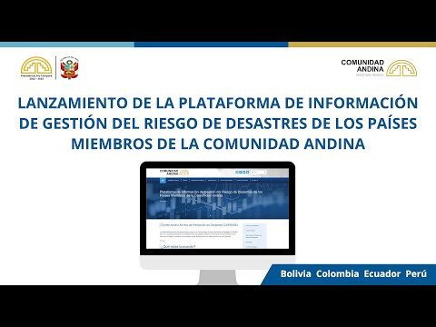 Lanzamiento de la Plataforma de Información de Gestión del Riesgo de Desastres