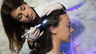 ASMR Cloud 9 Scalp Exam Real Person “Unintentional” Style | Medical Exam Soft Spoken Roleplay screenshot 4