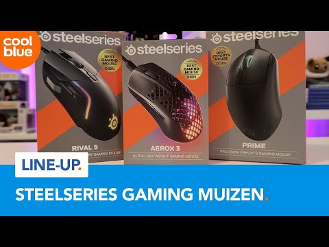 SteelSeries Gaming Muizen - Line-up