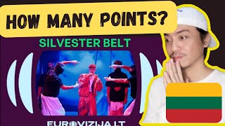 🇱🇹 Silvester Belt - Luktelk REACTION | Eurovizija.LT 2024