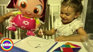 Yeni̇ Oyuncak Evi̇mi̇z Geldi̇ Şeribe Tube Vlog Bebek Evi Turu