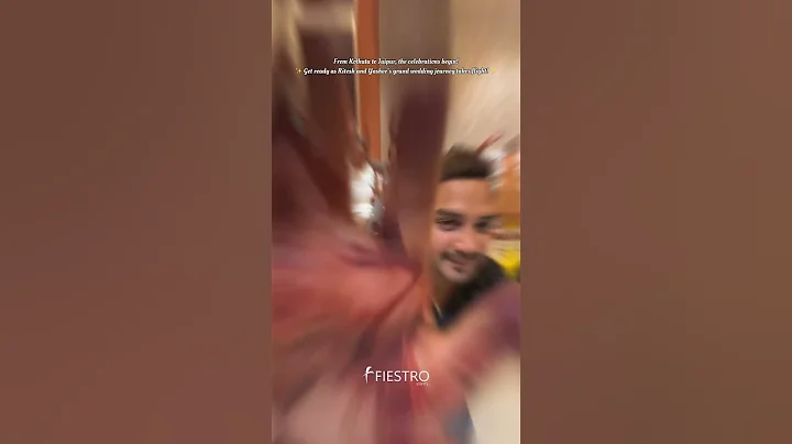 Get Ready as Ritesh & Yashee's grand wedding journey takes flight | Wedding planner in jaipur