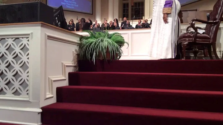 Kimberly Morton Powell with FGBC district choir