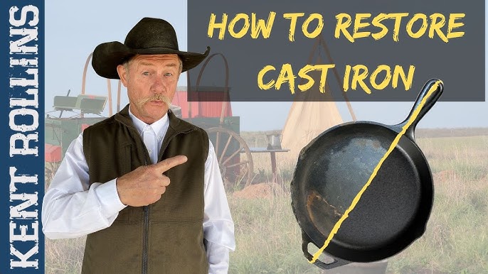 how to season a cast iron pan cast iron chris｜TikTok Search