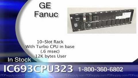 IC693CPU323 | GE Fanuc Series 90-30 | In Stock! Call 800.360.6802