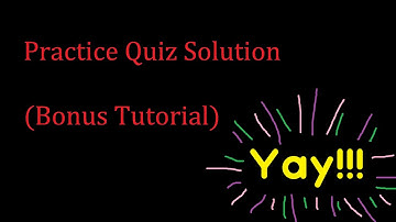 Practice Quiz Solution (Bonus Tutorial) - STAT 231 (Winter 2021) - University of Waterloo