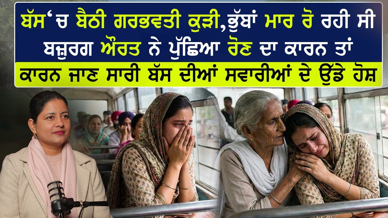 ਬੱਸ ਵਿੱਚ ਬੈਠੀ ਗਰਭਵਤੀ ਕੁੜੀ,ਭੁੱਬਾਂ ਮਾਰ ਰੋ ਰਹੀ ਸੀ,ਔਰਤ ਨੇ ਪੁੱਛਿਆ ਰੋਣ ਦਾ ਕਾਰਨ ਤਾਂ ਸੁਣ ਕੇ ਉੱਡੇ ਸਭ ਦੇ ਹੋਸ਼!