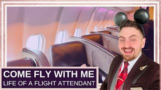 COME FLY WITH ME | Life Of A Flight Attendant | The BEST Trip! | March 2024