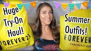 Forever 21 Try-On Clothing Haul - Affordable Summer Clothing