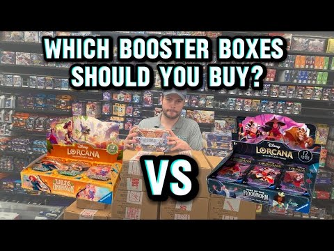 best lorcana booster box Which Disney Boxes Should You Buy? MTG, Pokémon or One Piece? Each Disney Lorcana What's the best Disney Lorcana