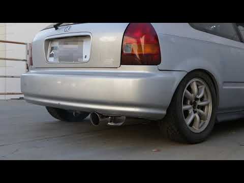 Revel Medallion Touring-S exhaust system for 96-00 Honda Civic Hatchback (T70018R)