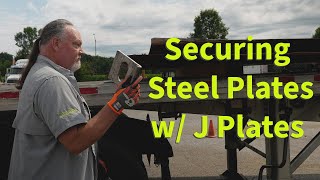 How To Secure Anything On A Flatbed Trailer Using J Plates