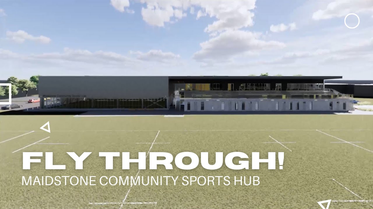 Maidstone Community Sports Hub Fly Through YouTube