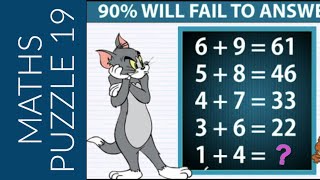 6+9=61 puzzle | MathsPuzzle19 | Viral Math Puzzle | Step By Step Solution