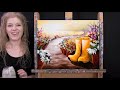 Learn How to Paint SUNRISE GARDEN WALKWAY with Acrylic - Paint & Sip at Home - Step by Step Tutorial