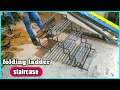 how to installation folding stairscas | how to install attic ladder | diy ladder steps