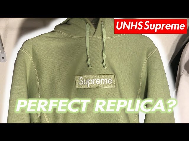 High quality Replica Supreme Box logo Hoodie