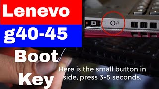 Lenovo g40 Boot Menu (Lenovo Laptop Boot Menu Key)