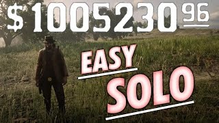 DO THIS NOW! SOLO MONEY/XP GLITCH IN RED DEAD ONLINE!