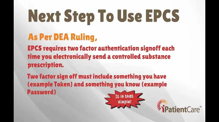 EPCS Ready iPatientCare EHR