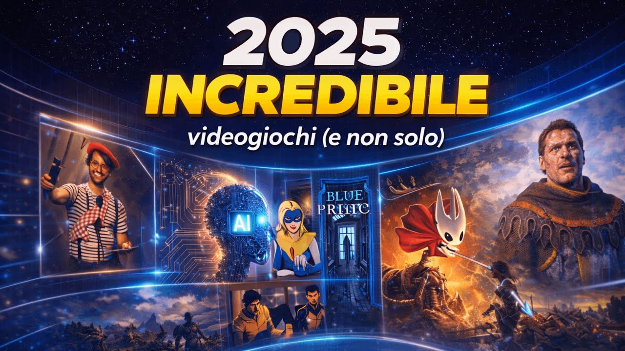 RECAP 2025 VIDEOLUDICO (e non solo) | w/Rob