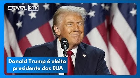 Donald Trump vence as eleições nos Estados Unidos | Canal RTV