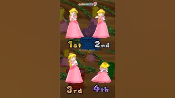 All 4 peach animations from Mario party 9 #princesspeach #supermario #marioparty9 #marioparty