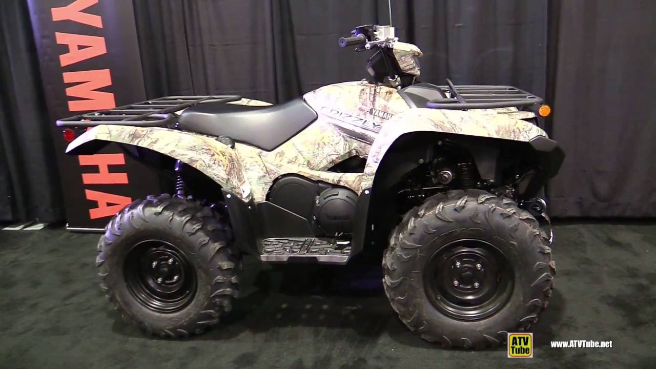 2016 Yamaha Grizzly 700 Camo Recreational ATV - Walkaround - 2015 St Hyacinthe ATV Show