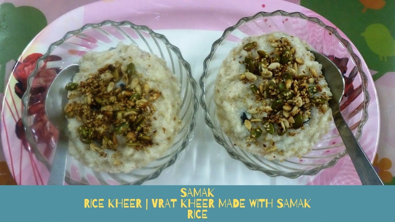 Samak rice kheer| Kheer made with little millet| samo rice kheer by healthicallyKitchen/Vrat recipes | Healthically Kitchen