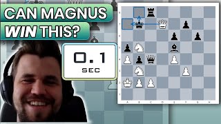 MATE IN 1! BUT ONLY 0.1 SECOND LEFT!! 1901 Rated Player vs Magnus Carlsen in Banter Blitz screenshot 1
