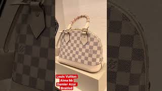 Louis Vuitton Damier Azur Braided Alma Bb